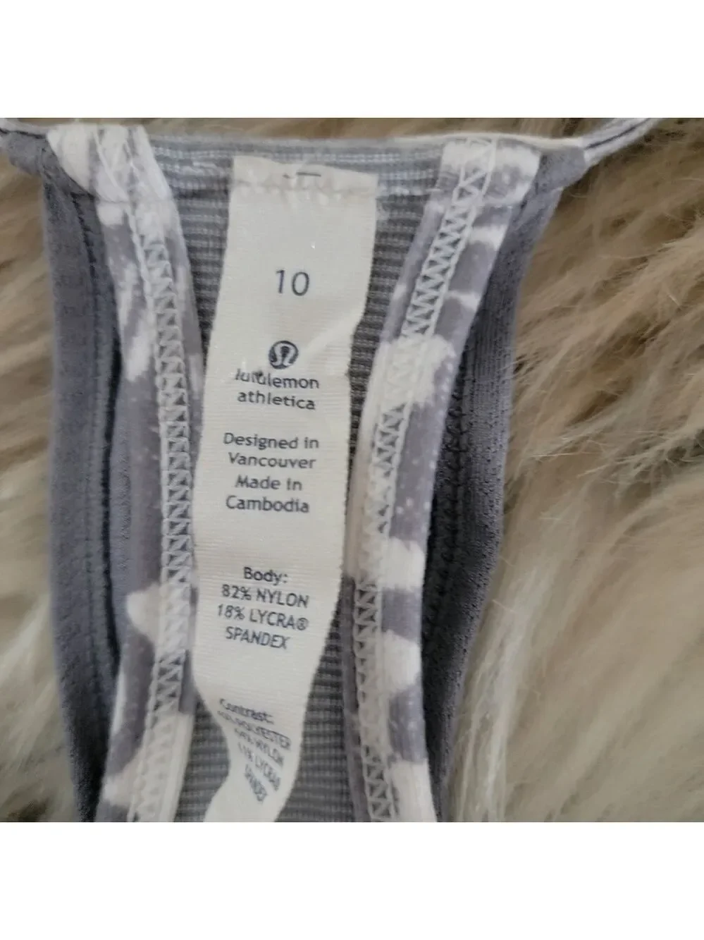 Lululemon Tank Fossil Large